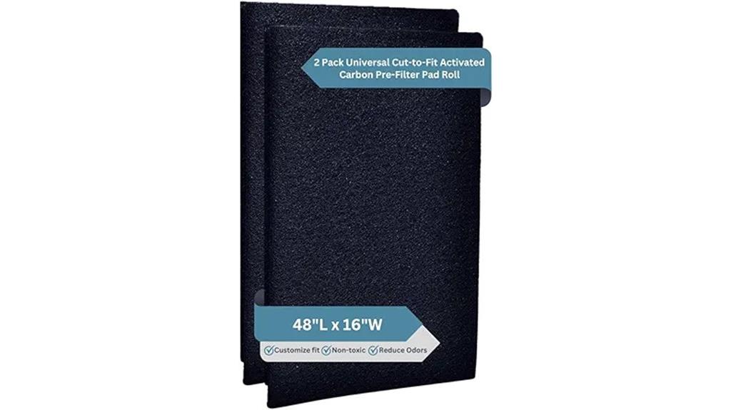 activated carbon pre filters pack