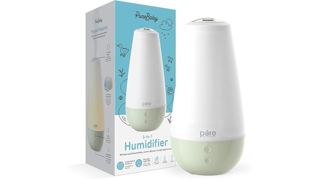 baby humidifier with diffuser
