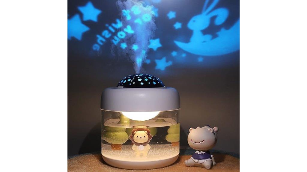 baby humidifier with star light