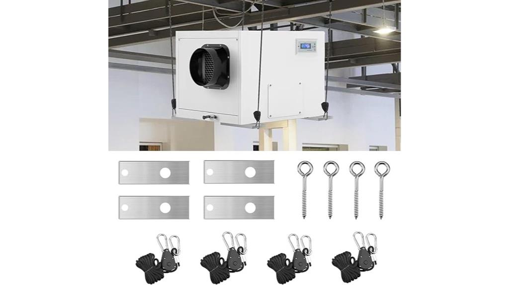 basement dehumidifier suspension kit