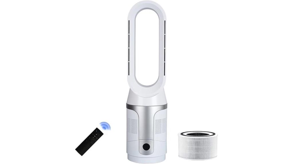bladeless fan with purifier
