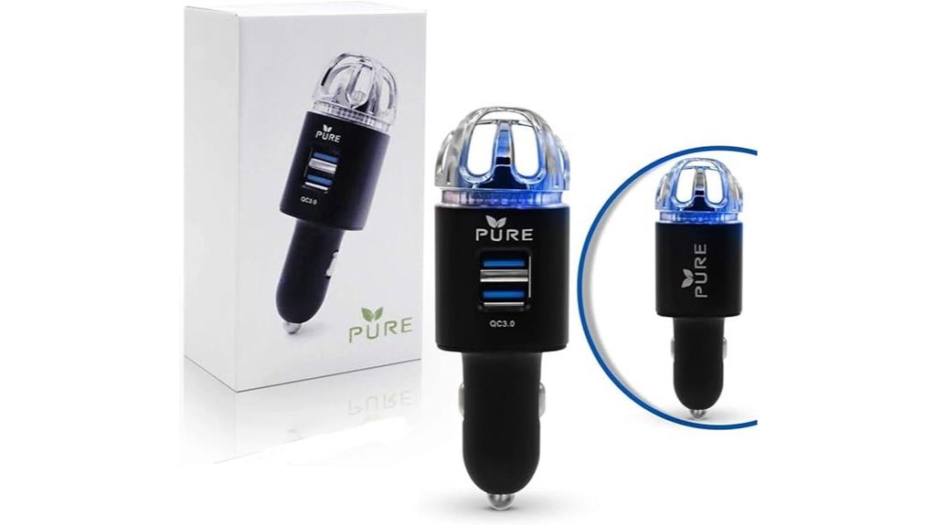 car ionizer charger ports
