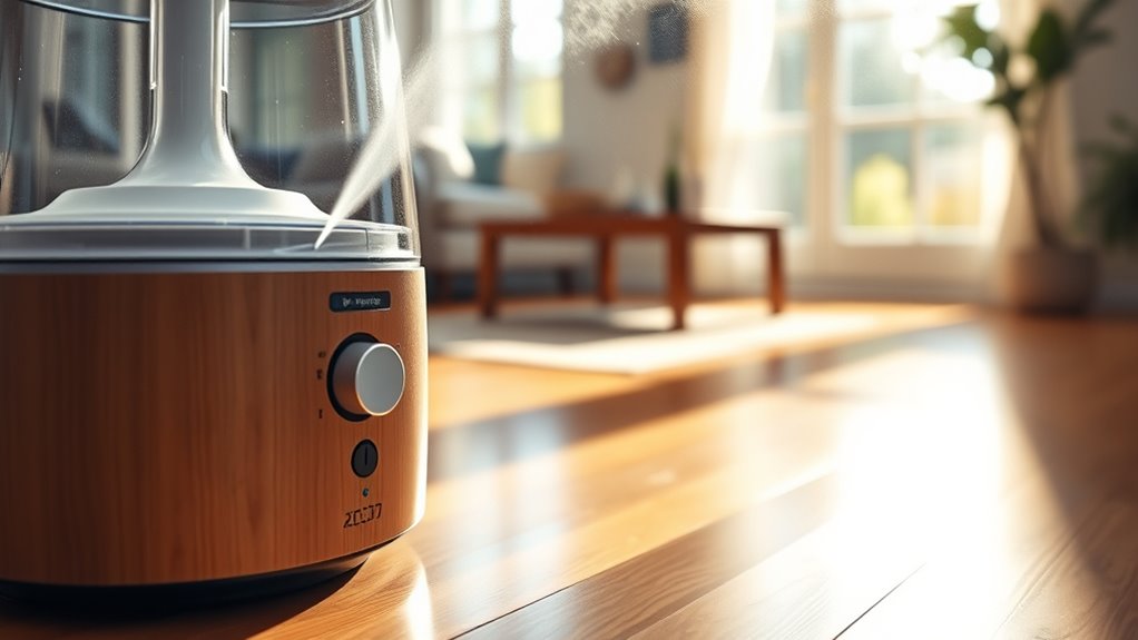 choosing humidifier for hardwood