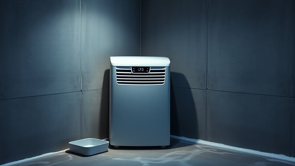 cold basement dehumidifier options