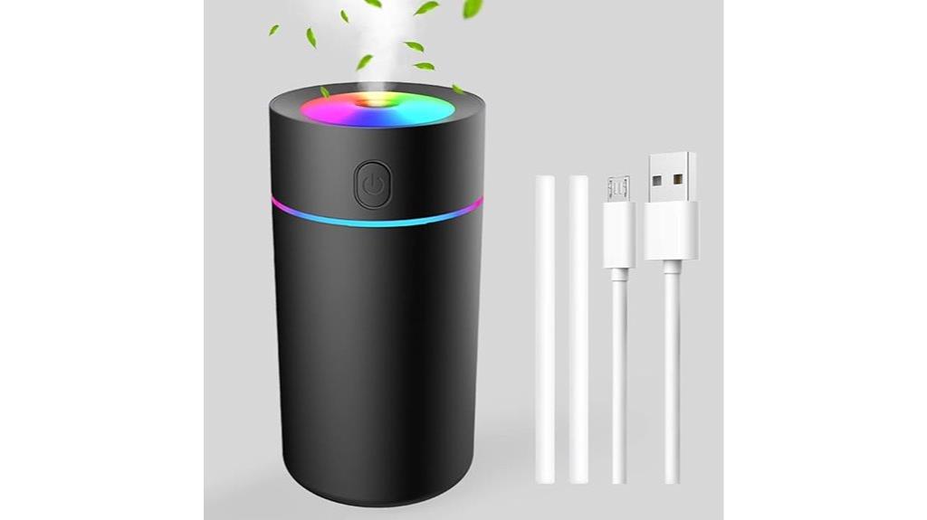 colorful bedroom humidifier