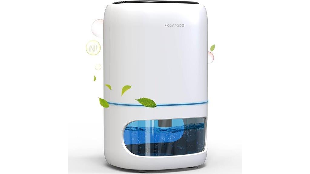 compact air purifier with dehumidifier