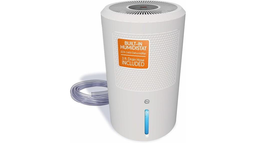 compact dehumidifier with drain
