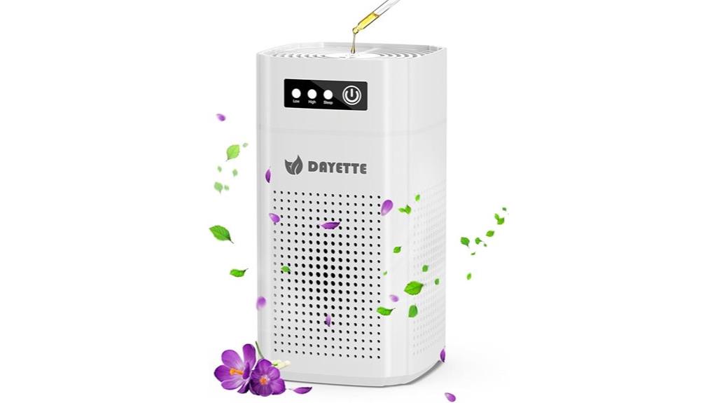 compact small room air purifier