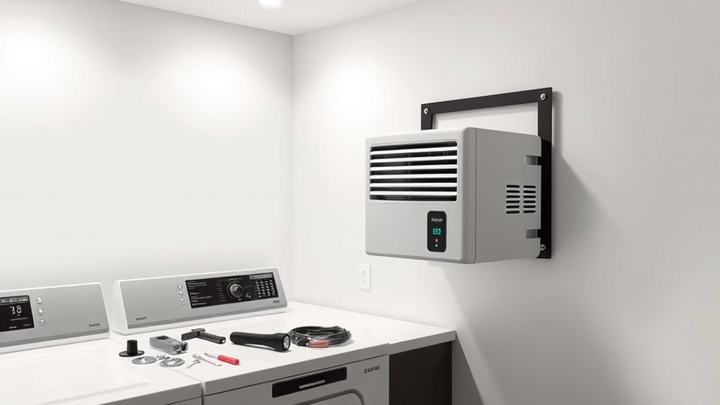 dehumidifier wall mounting kits