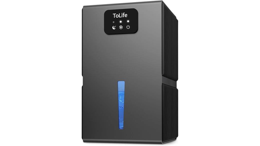 dehumidifier with large tank