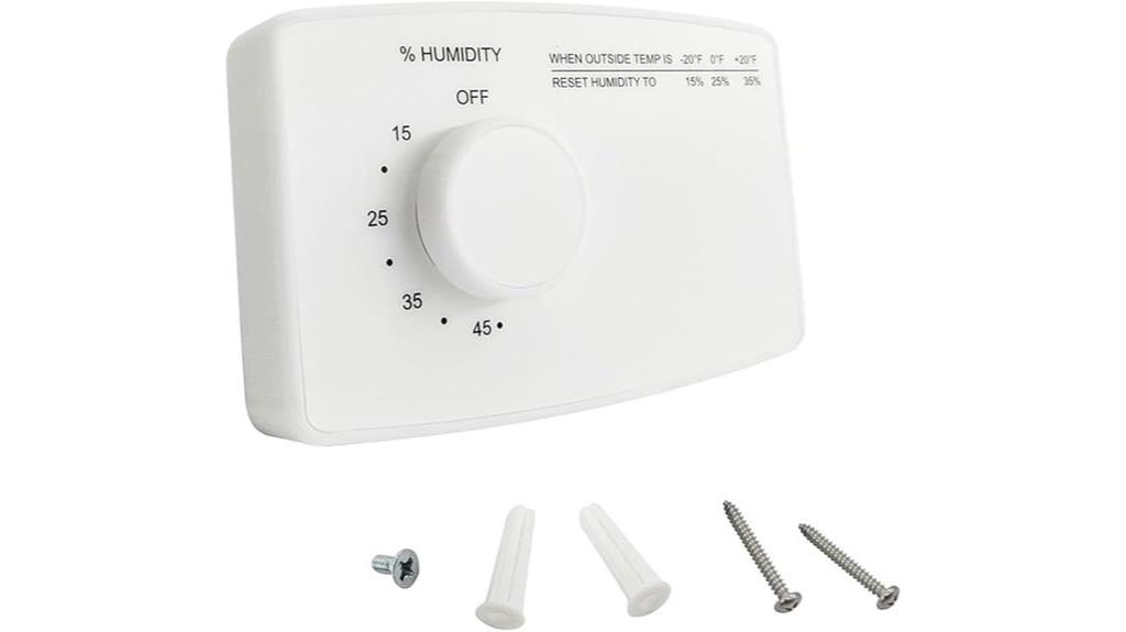 digital humidistat control switch
