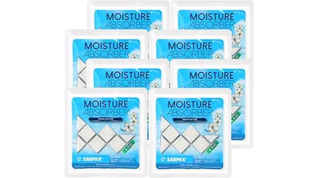 eight pack moisture absorbers