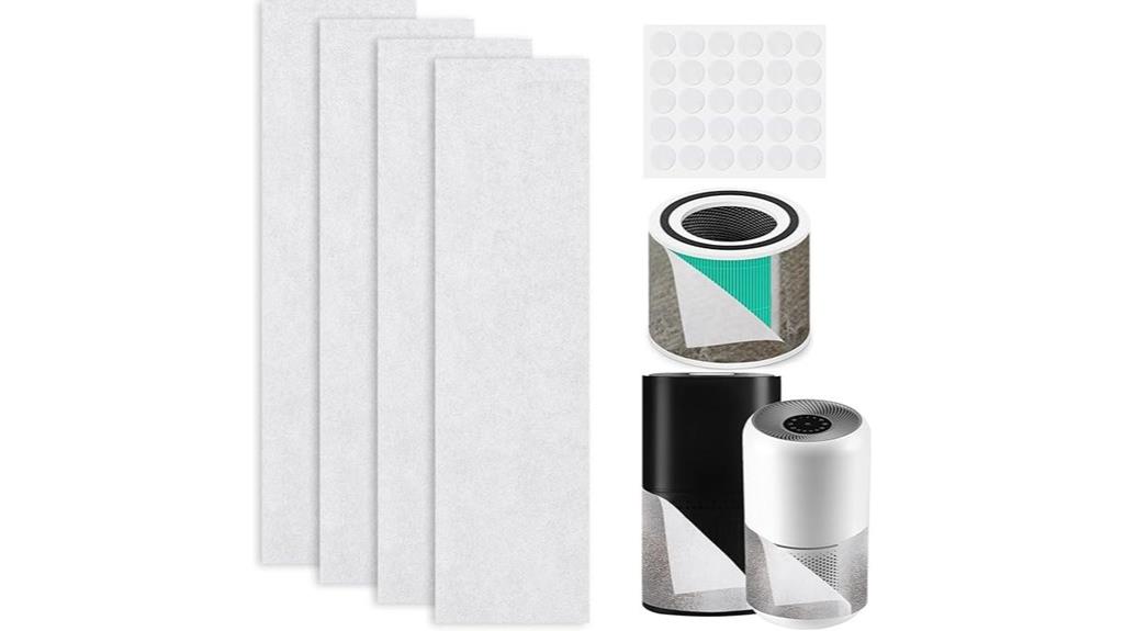 five washable air filters