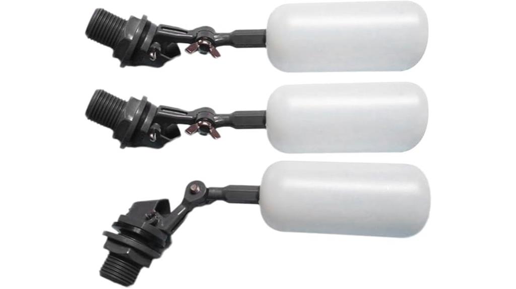 float ball valve set