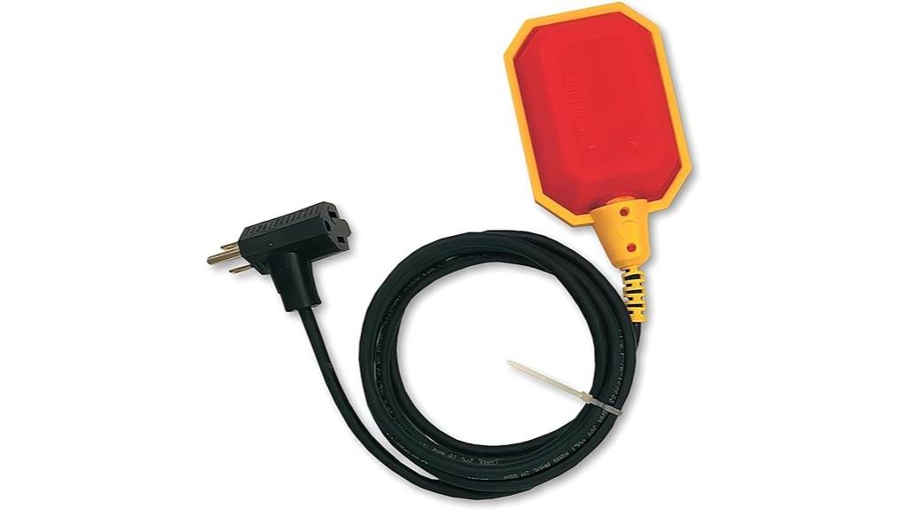 float switch with tether