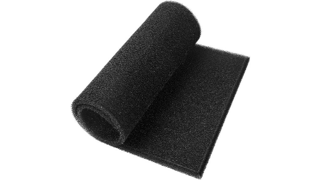 foam air filter sheet