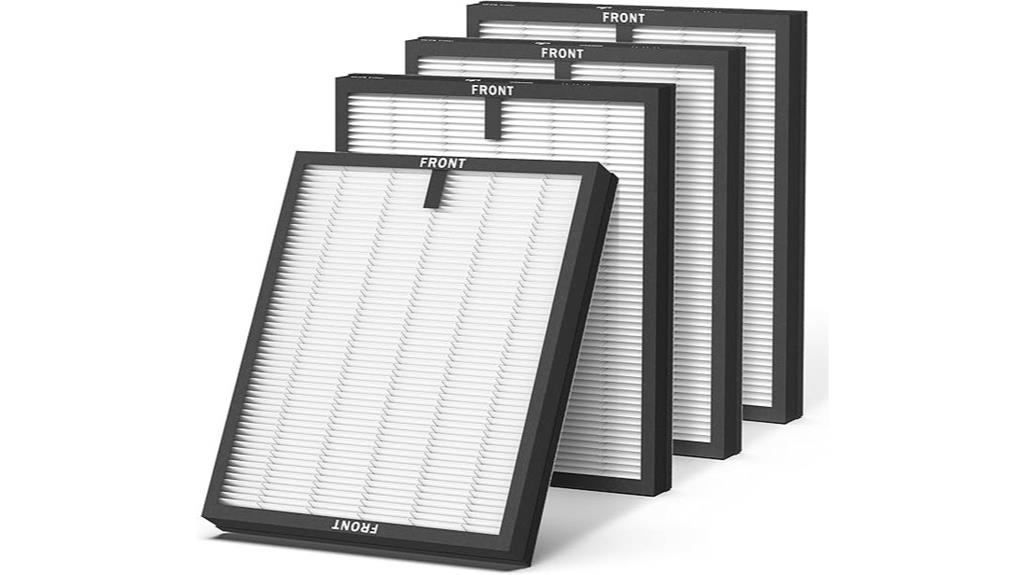 four pack hepa filters