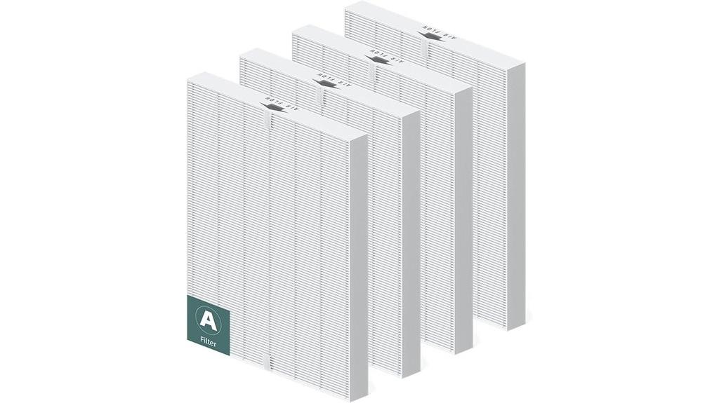 four pack hepa filters