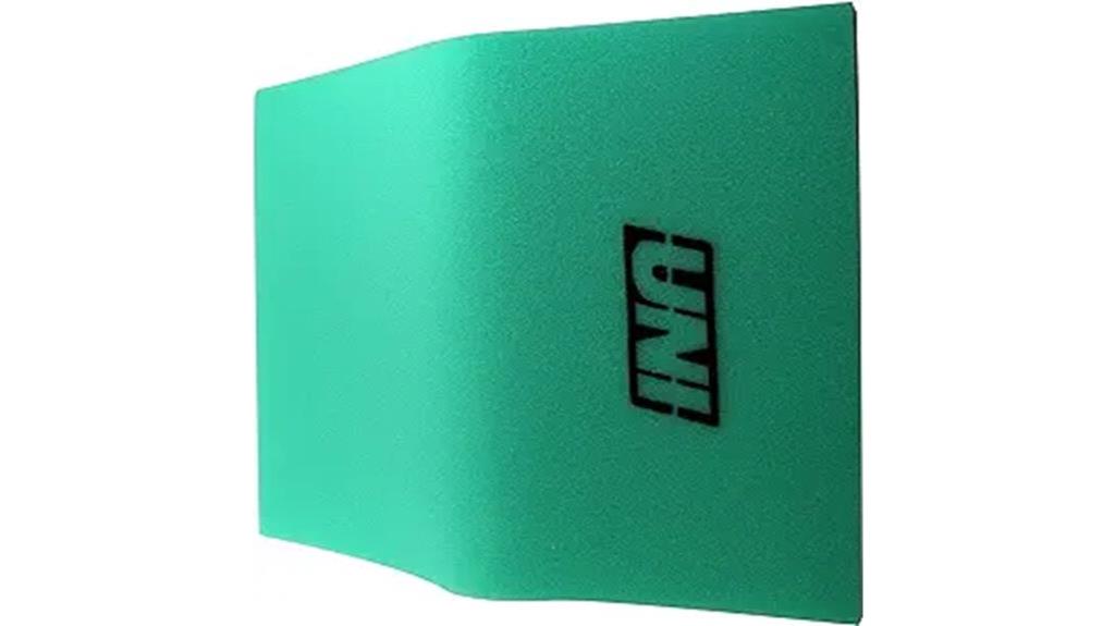 green fine foam filter
