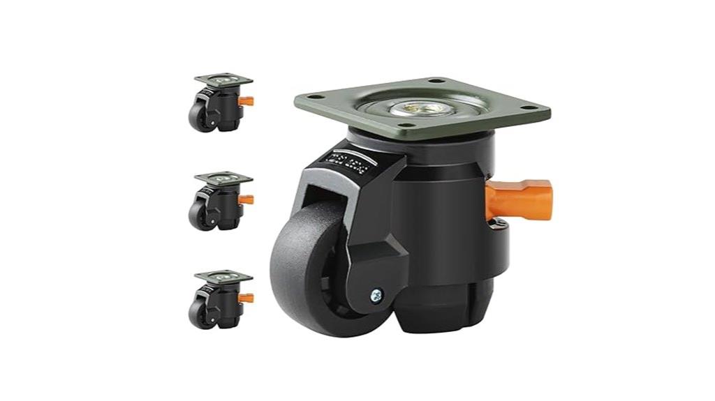 heavy duty caster set