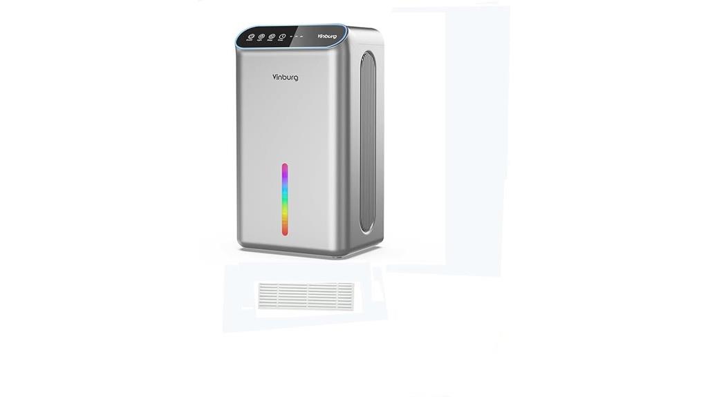 home dehumidifier with large water tank