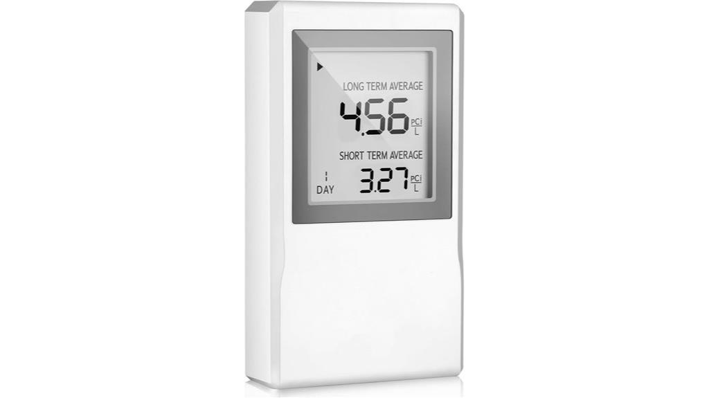 home radon level monitor