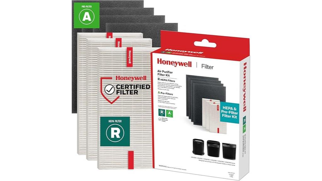 honeywell hepa filter set