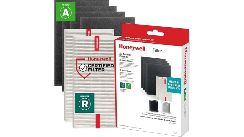 honeywell hpa200 filter pack