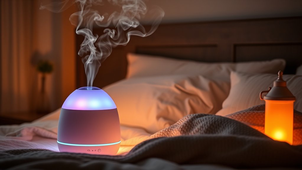 humidifier diffuser nightlight combination