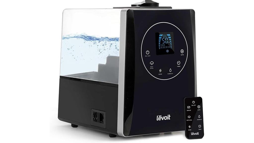 humidifier with remote control
