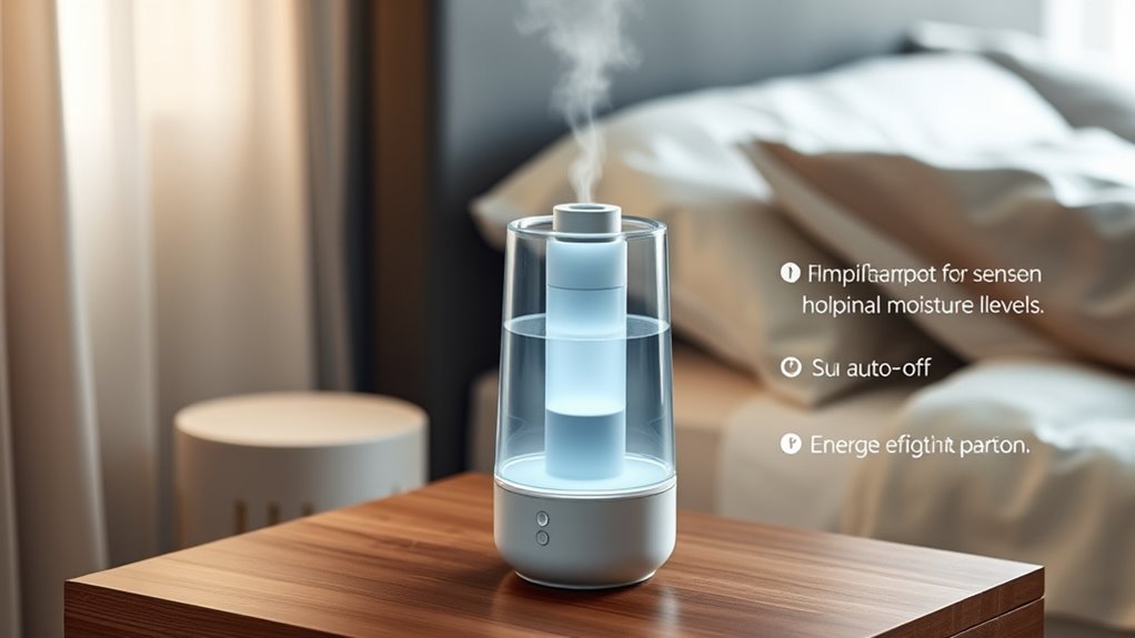 humidifiers with sensors