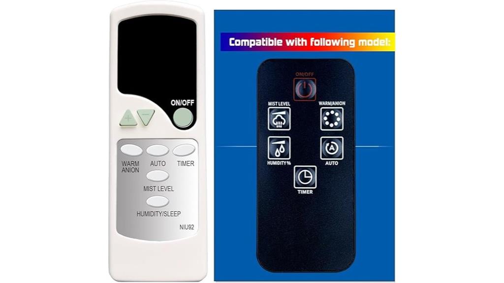 hupro humidifier remote replacement