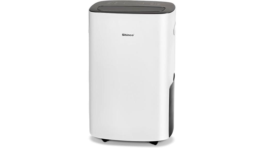 large capacity basement dehumidifier