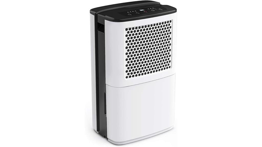 large capacity dehumidifier with drain
