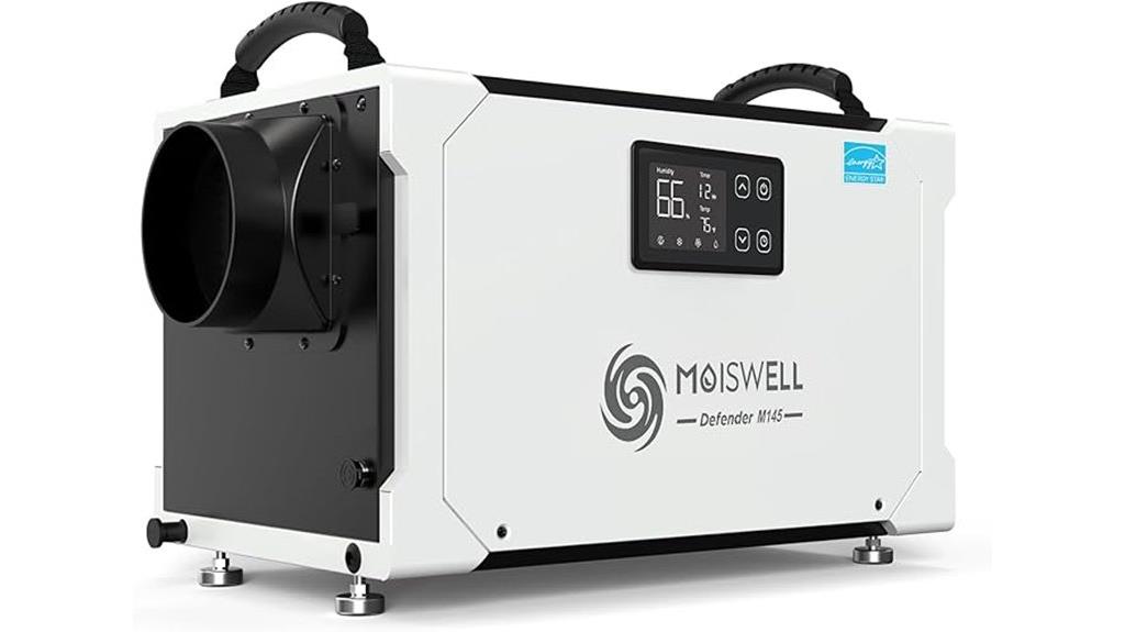 large capacity dehumidifier with hose