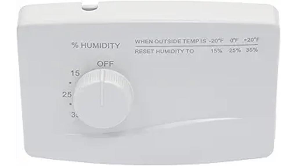 manual humidistat for aprilaire