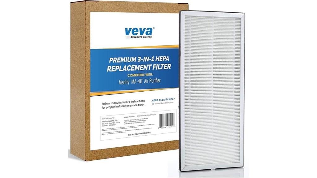 medify ma 40 filter replacements