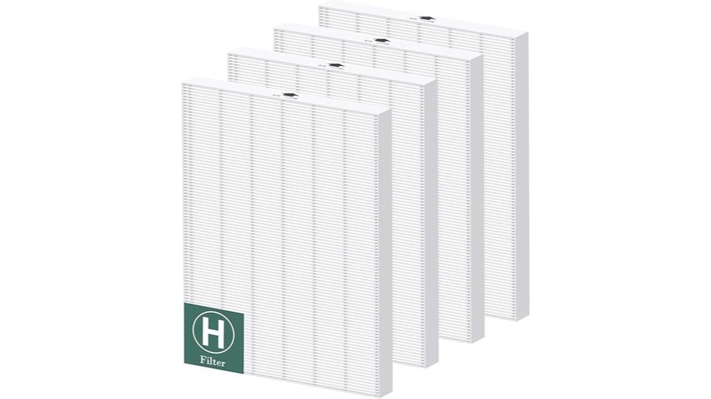 pack of four hepa filters