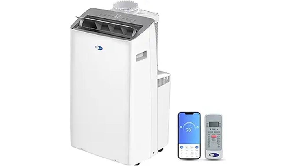 portable ac with heater