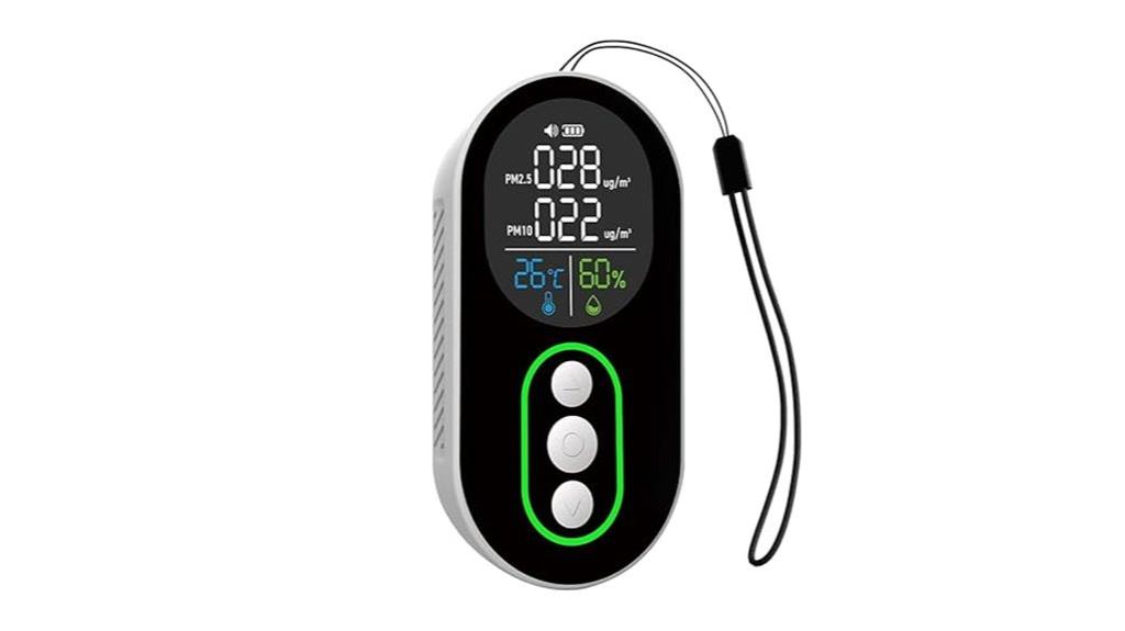 portable air quality monitor