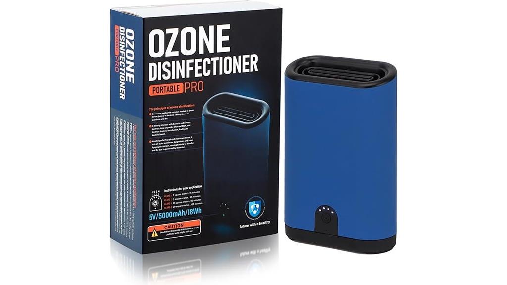 portable ozone purifier battery