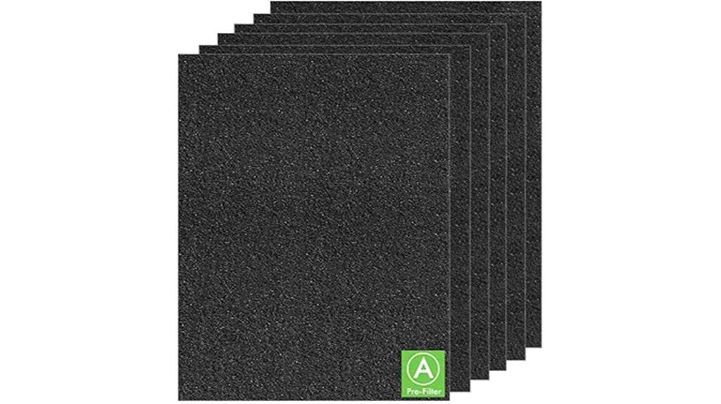 precut carbon filter pack