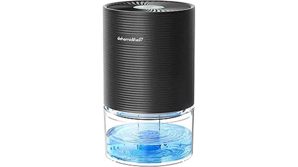 quiet compact energy efficient dehumidifier