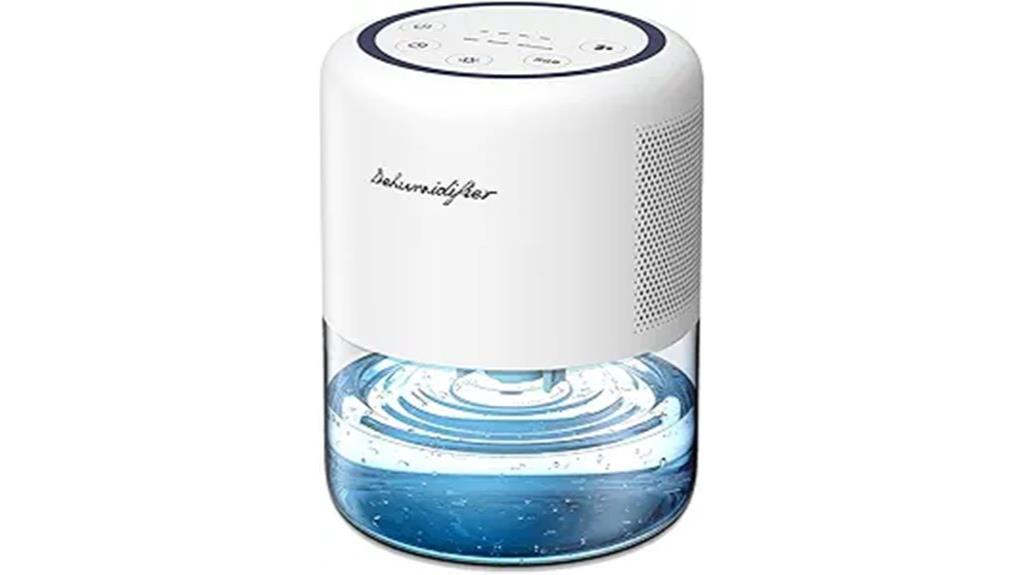 quiet portable home dehumidifier