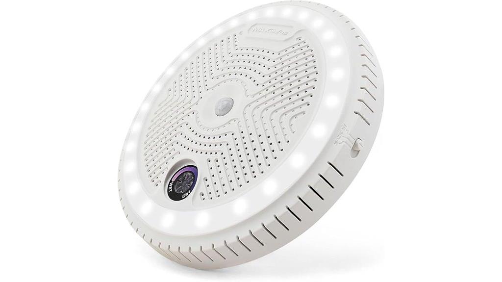 rechargeable dehumidifier with motion