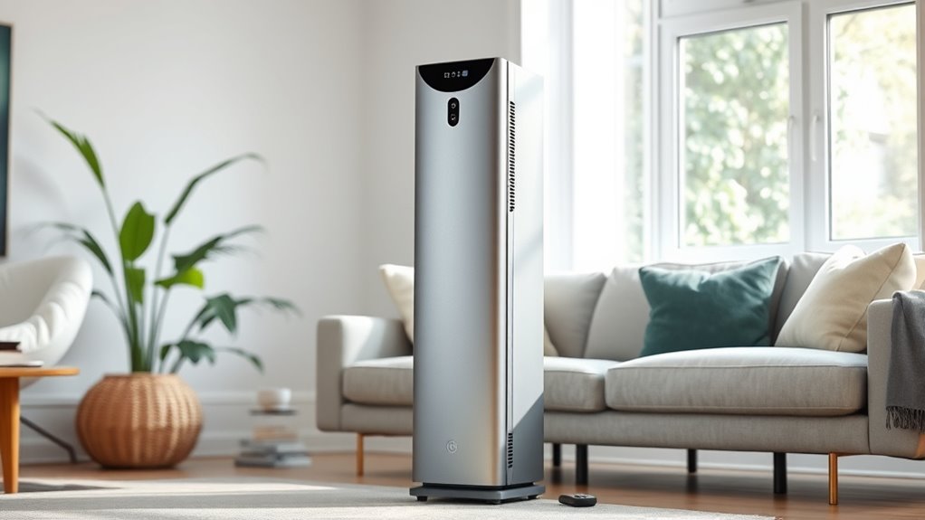 room size filtration noise