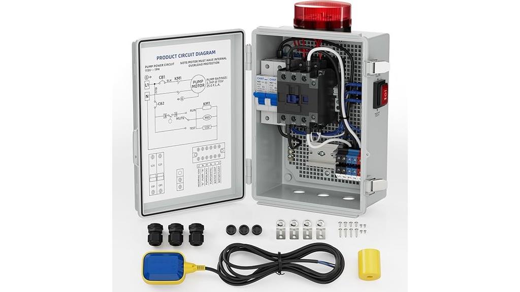 septic basement water alarm