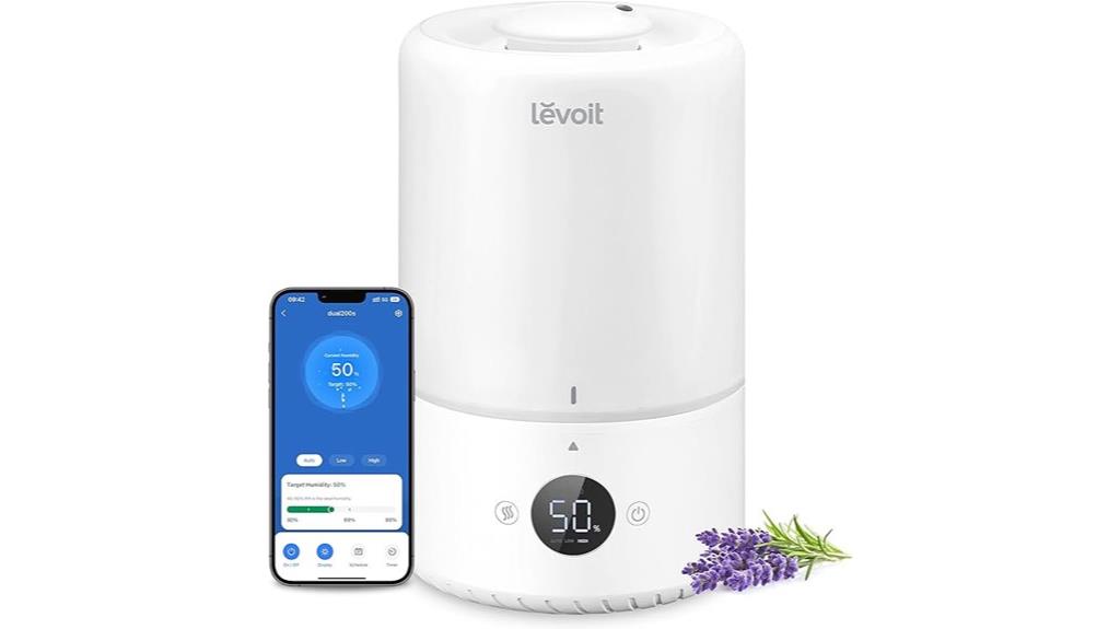 smart top fill humidifier