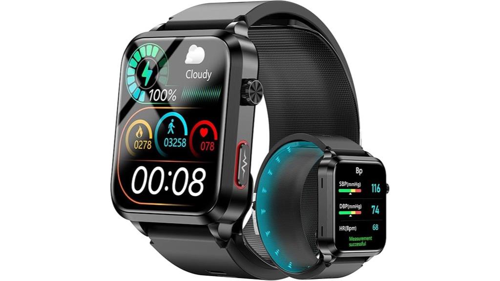 smartwatch with air pump