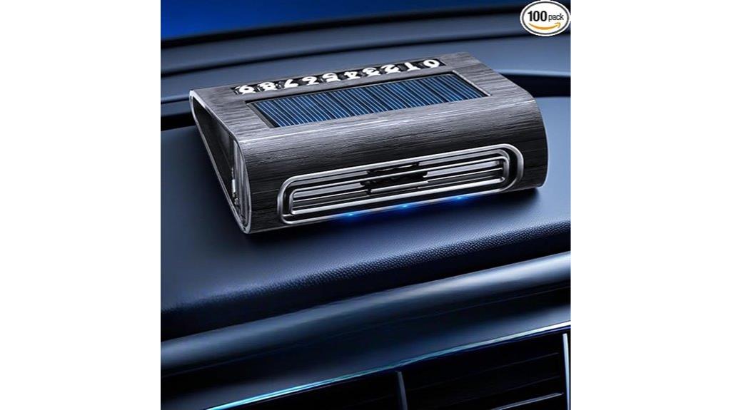 solar powered car purifier